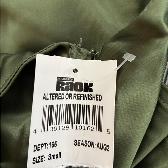 Petal & Pup Olive One-Shoulder Satin Evening Dress - Picture 5 of 16